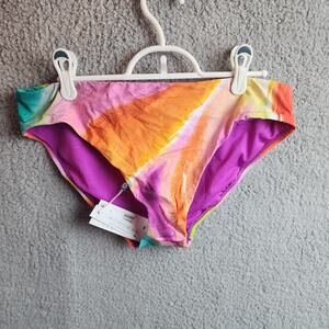 Bleu Rod Beattie Women's Printed Beachwear Swim Bottom SZ 10 Stretch NEW